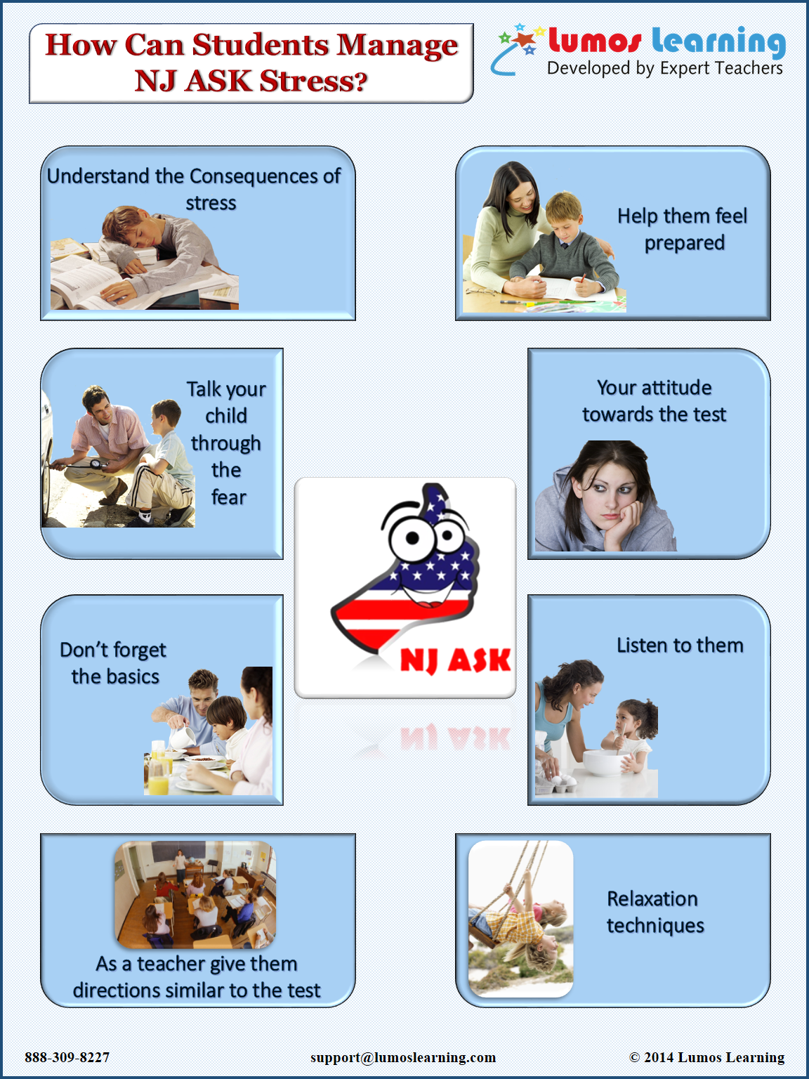 How students can manage NJ ASK stress
