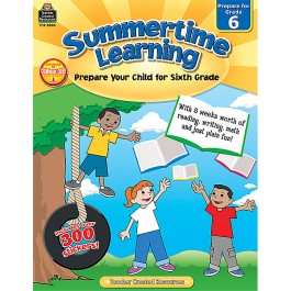 Summer Activities for kids in Grade 6