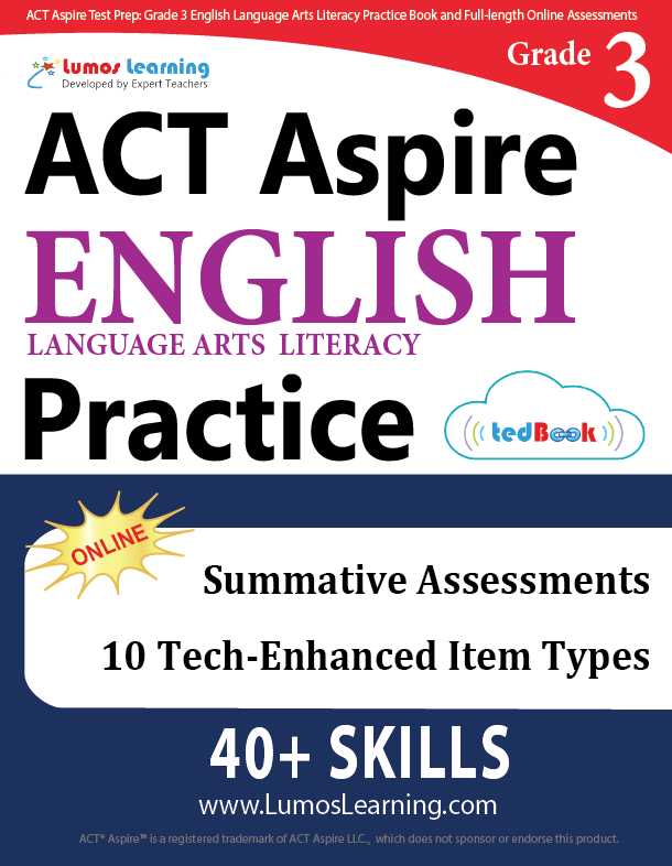 Grade 3 ACT Aspire English Language Arts