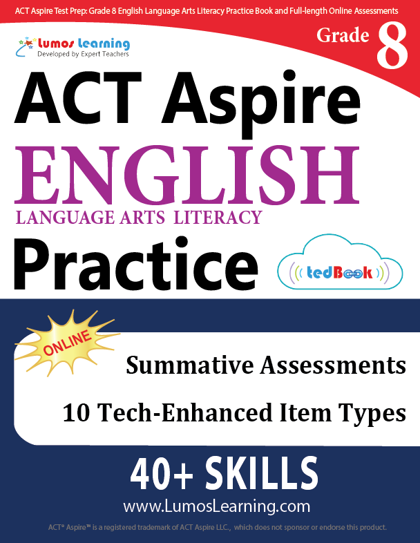 Grade 8 ACT Aspire English Language Arts Practice
