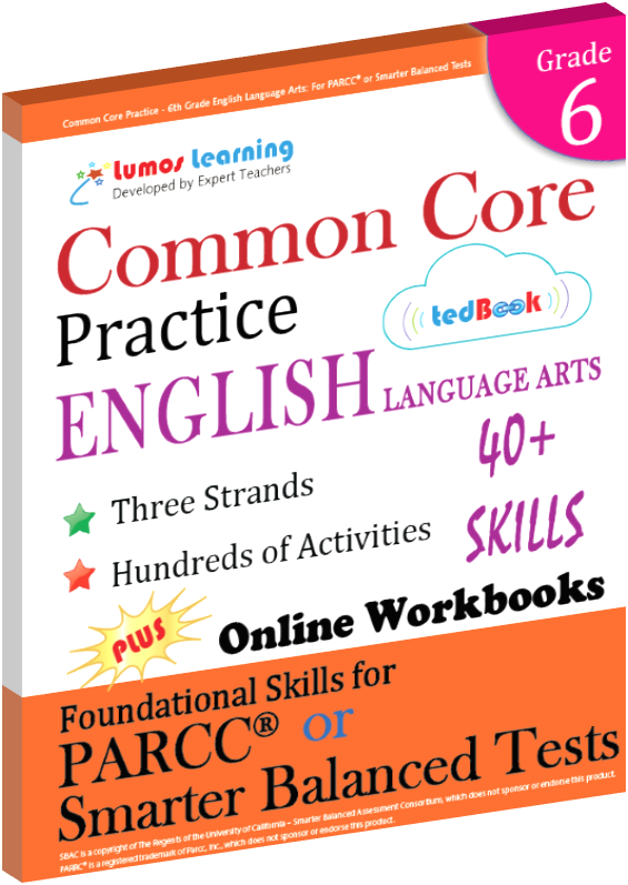 Grade 6 Common Core Practice English Language Arts Practice