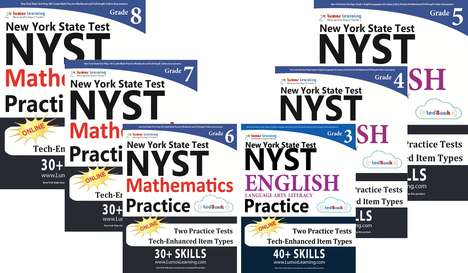 Lumos New York State Test Practice tedbook (NYST) Lumos Learning