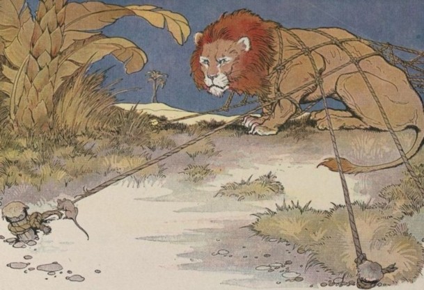 How the Lion and Mouse Became Friends