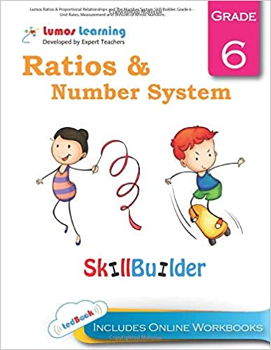 Grade 6 Math skills builder workbook