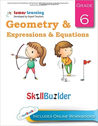 Grade 6 Math skills builder workbook