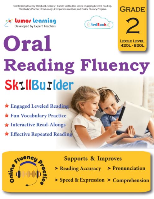 Grade 2 Oral Reading Fluency SkillBuilder Workbook