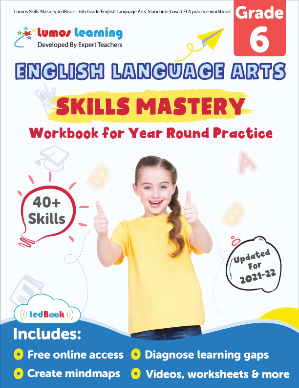 Grade 6 ELA skills mastery workbook