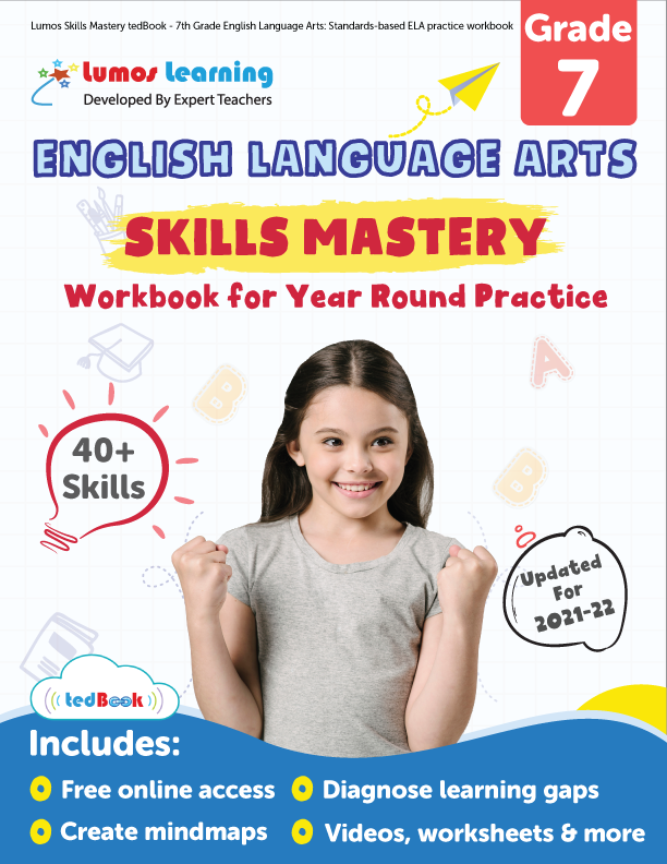 Grade 7 ELA skills mastery workbook