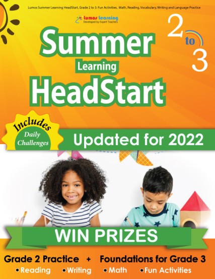 Summer Program HeadStart workbook grade 2 to 3