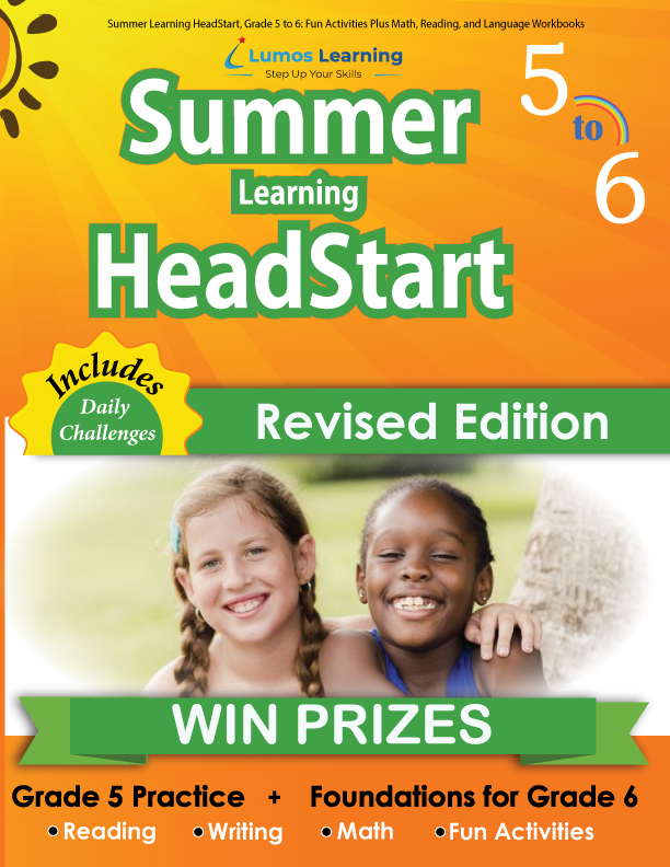 Summer Program HeadStart workbook grade 5 to 6