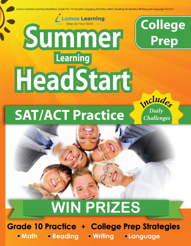 Lumos Summer Learning HeadStart workbook College Prep