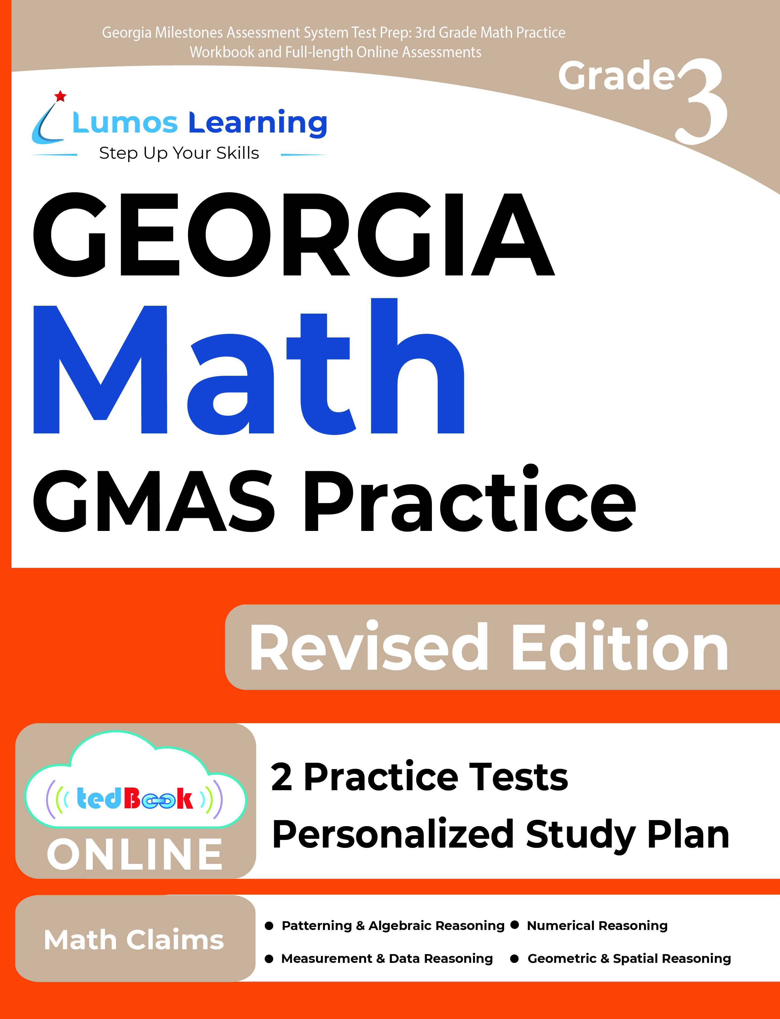 Grade 3 Math gmas test prep workbooks