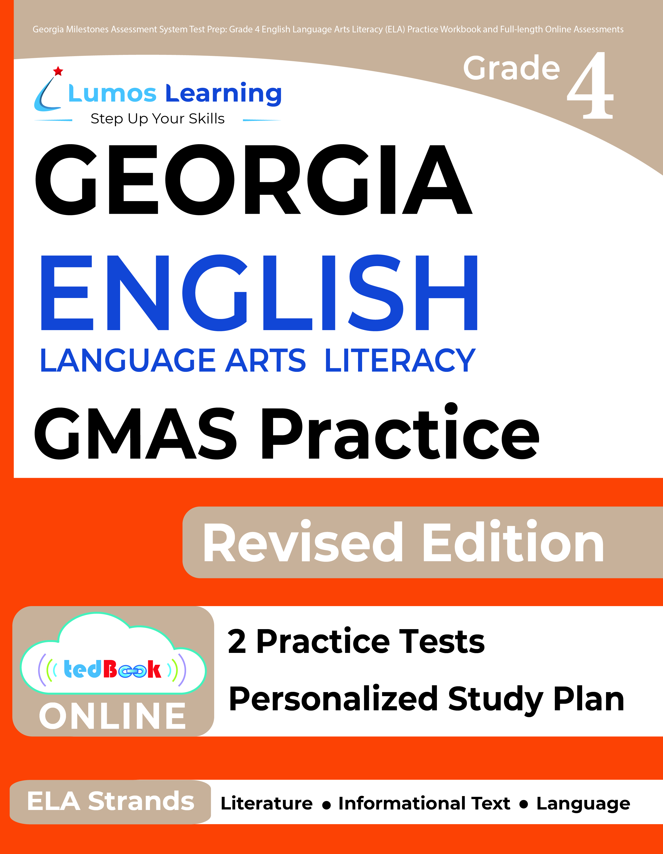 Grade 4 ELA gmas test prep workbooks