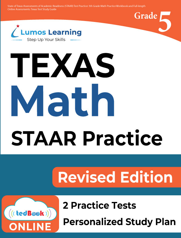 Grade 5 Math staar test prep workbook