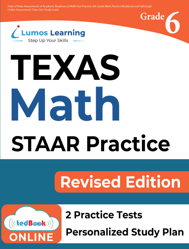 Grade 6 Math staar test prep workbook