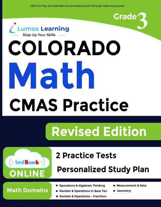 Grade 3 Math cmas test prep workbooks