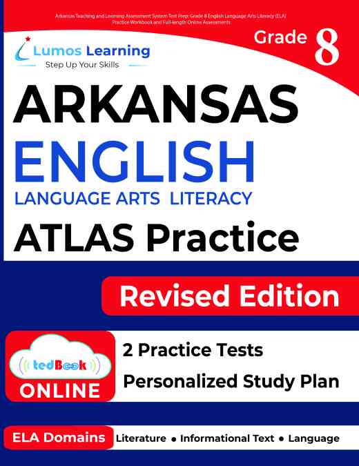 Grade 8 ELA atlas test prep workbooks