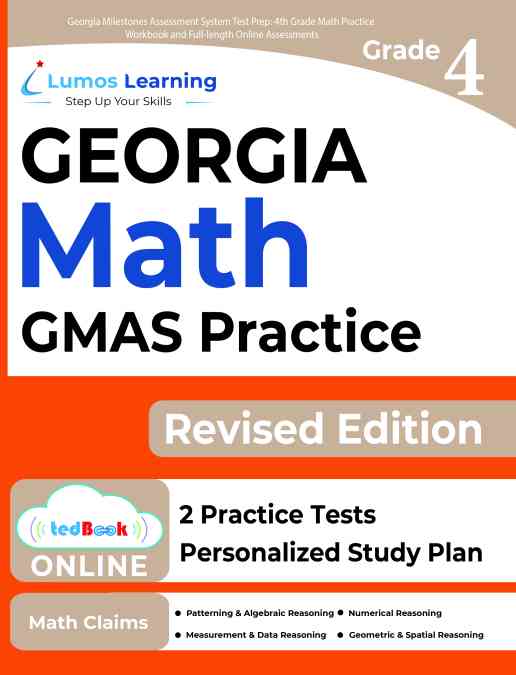 Grade 4 Math gmas test prep workbooks