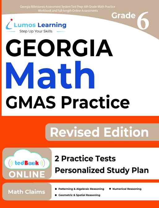 Grade 6 Math gmas test prep workbooks