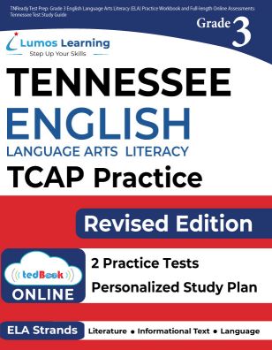 Grade 3 ELA tcap test prep workbooks