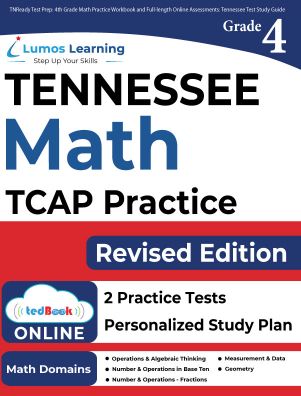 Grade 4 Math tcap test prep workbooks