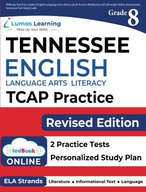 Grade 8 ELA tcap test prep workbooks